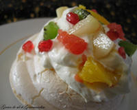 Pavlova aux fruits facile