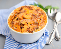 Gratin de pomme de terre façon paysanne
