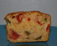 Cake façon poulet basquaise