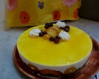 Bavarois framboise chocolat blanc noix de coco