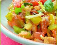 Une recette proposée par Chef Damien .Profitons des tomates de toutes les couleurs et surtout de pleine terre...Il nous reste encore un joli mois pour faire le plein…