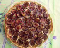 Tarte aux figues et crème d'amande