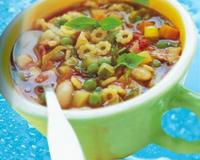 Ce potage aux divers ingrédients et saveurs vous fera voyager jusqu'à Milan, pays d'origine de ce minestrone...