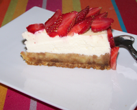 Cheesecake vanille fraise