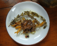Chanterelles au vinaigre et 5 baies