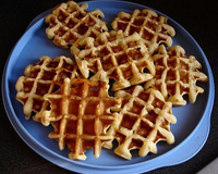 Gaufres de pommes de terre sucrée