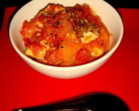 Wok diabolique de Poulet et Potimarron