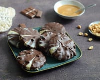 Galettes de riz façon snickers