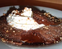 Fondant au chocolat à la poêle