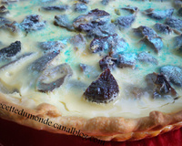 Tarte aux pruneaux à la guimauve !