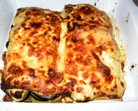 Lasagnes potiron - courgette
