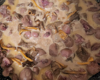 Rognons de veau sauce madère