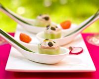 Ces petites cuillères apéritives vont vous mettre en appétit et régaler vos papilles !