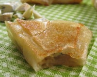 Samoussas à la fourme d'Ambert et à la poire