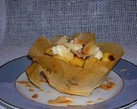 Pommes poëlées, crème mousseline