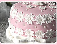 Gâteau fleuri pour la fête des Mamans