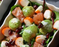 Salade exotique aux bâtonnets Saveur Coraya