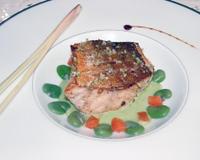Recette d'Eric Lambolez, Restaurant Jean Brouilly à Tarare (69), chef se fournissant chez M. Zaoui primeur à Tarare.