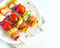 5 brochettes de légumes parfaites pour l'apéro
