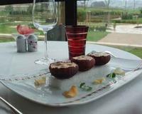 Le goût de l'iode et du topinambour, une bel accord ! Une recette de Gilles Goess du restaurant "La Briqueterie"