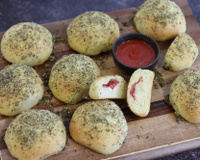 Pizza balls salami et mozza