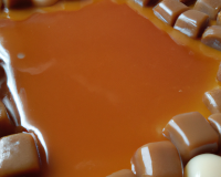 Caramel au chocolat et au lait concentré non sucré