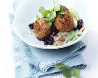 Des boulettes en version sucrée-salée.