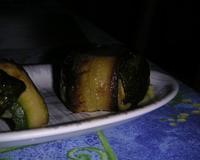 Une façon oroginale de servir des courgettes en accompagnement.