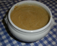 Soupe carottes salade et cancoillotte