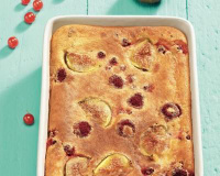 Clafoutis aux fruits rouges et figues