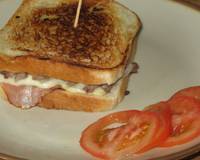 Facile et rapide à faire, un croque monsieur "américanisé"