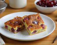 Clafoutis moelleux aux cerises