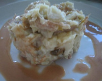 Stoemp de chicons et canard confit, sauce au Hervé piquant