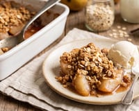 Connaissez-vous la croustade aux poires ? Ce dessert rustique prêt en 15 min pour moins de 3 € !