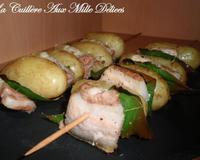 Des brochettes parfumées.