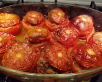 Tomates farcies au Quinoa et Lentilles