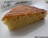 Gâteau fondant à la noix de coco