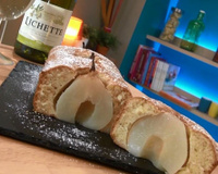 Gâteau aux poires et vin blanc