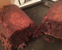 Gâteau fondant au poivron rouge piment d'espelette et chocolat noir