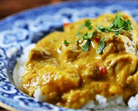 Poulet au lait de coco maison