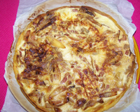 Quiche aux lardons et au reblochon