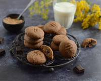 Sablés healthy aux noisettes et chocolat