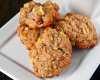 3 ingrédients seulement pour ces délicieux biscuits très moelleux, sans beurre et sans sucres ajoutés.