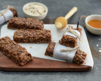 Barres de quinoa au chocolat
