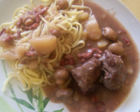 Bœuf bourguignon bon marché