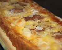 Tarte à la poire et au mascarpone