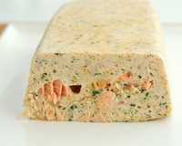 Terrine au saumon et Chavroux
