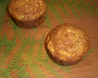 Muffins doux aux pommes
