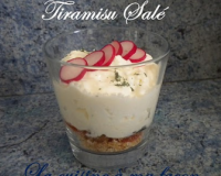 Tiramisu salé