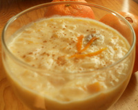 Riz au lait crémeux butternut-orange